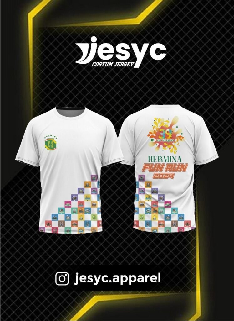 Desain Jersey Printing Futsal Terbaik Depan Belakang | Pola Jersey Printing