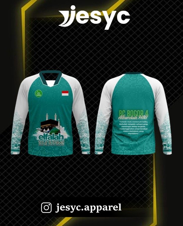 Desain Jersey Printing Lengan Panjang
